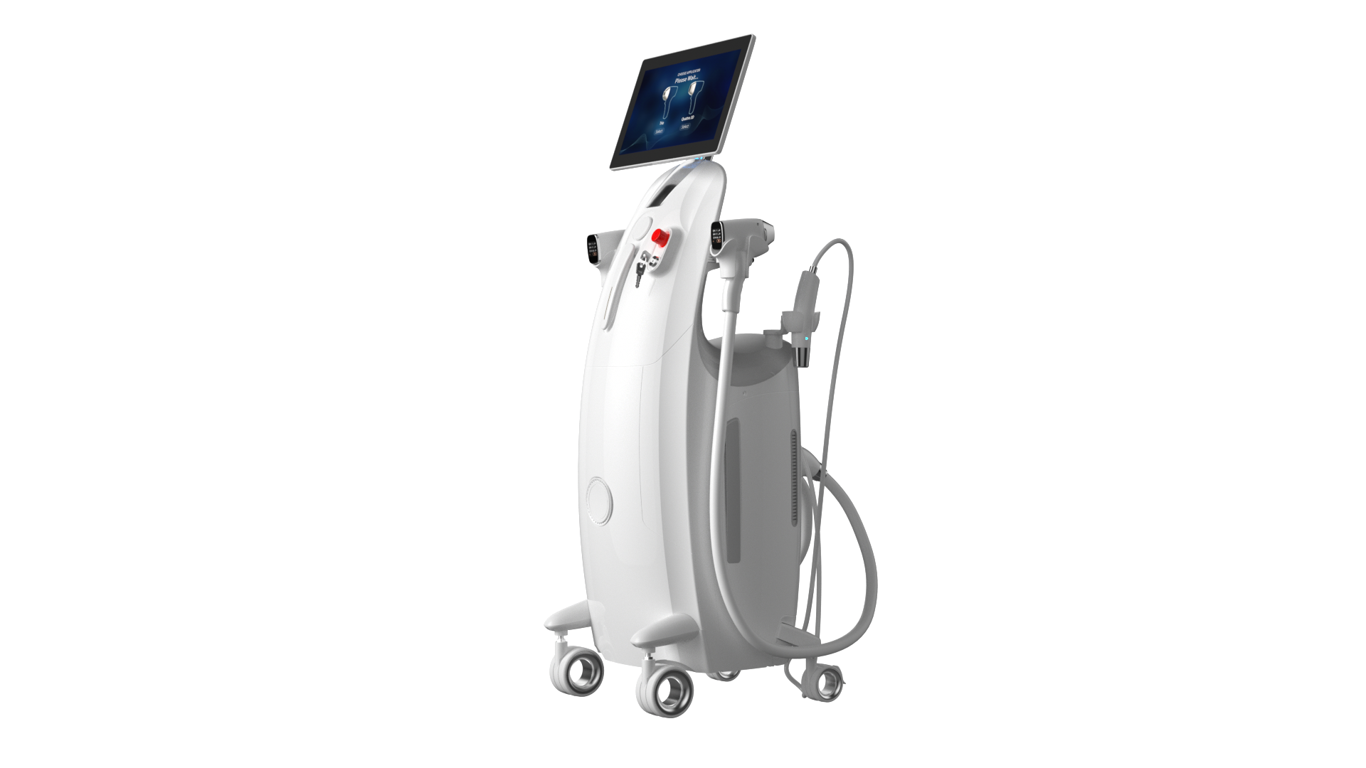 EOS Diode ice laser 4 golflengte TEC koelsysteem / 2 handvaten (wit) - Afbeelding 3